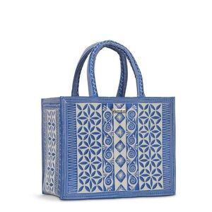 Elegant Blue Banda Bag Mini tote
